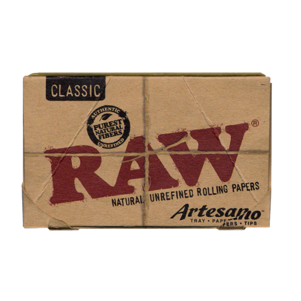 Raw Paper / Classic Artesano 1 1/4 W/ Tray, Tips